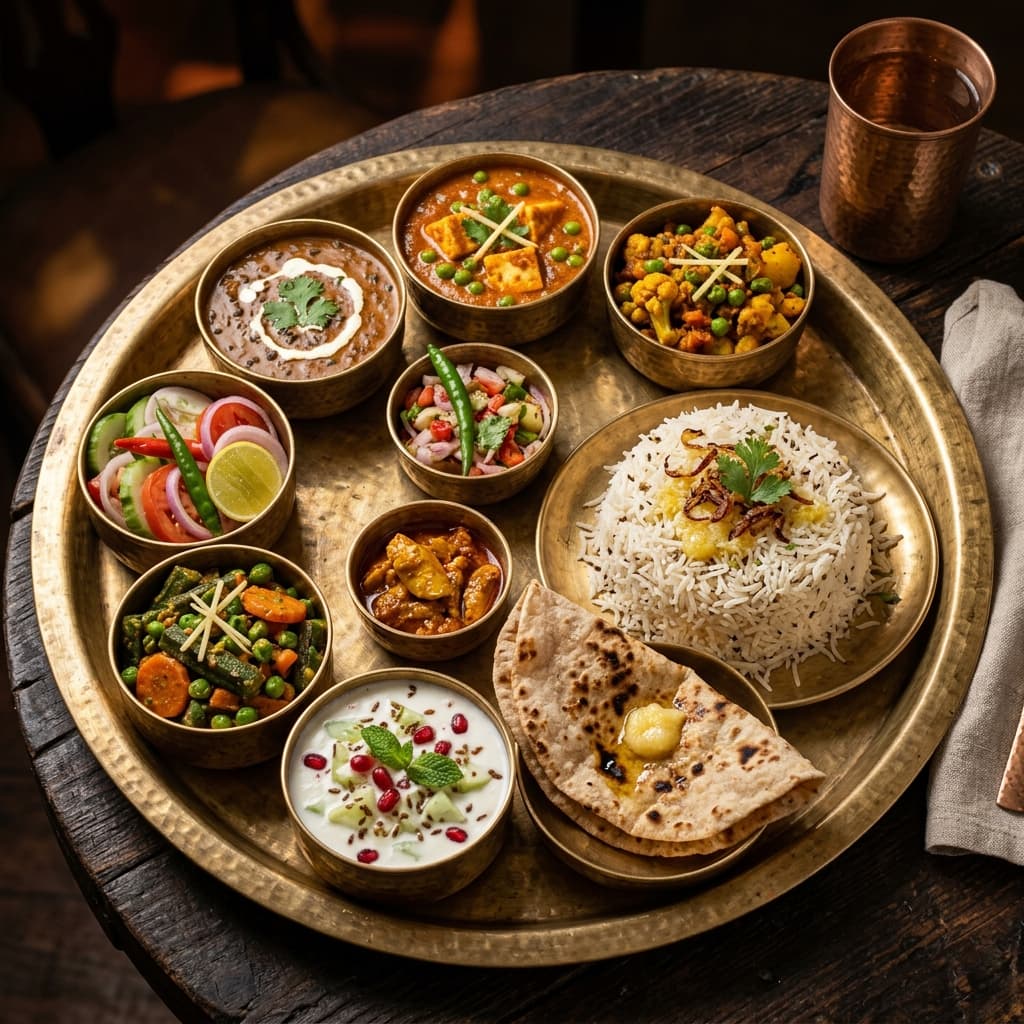 North Indian Thali